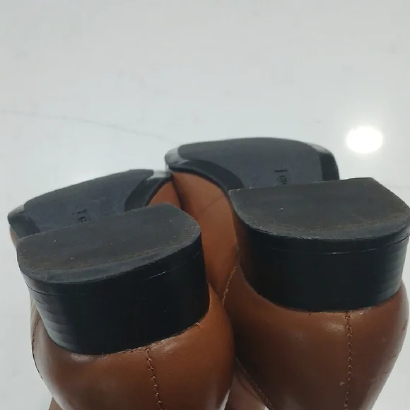 Rockport Women's Brown Loafers Sz9.5 Leather Upper Pre-owned - Picture 8 of 8